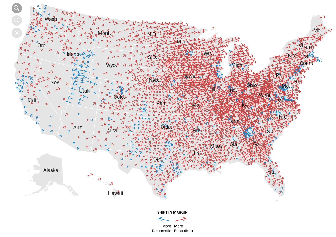 2016 election shift