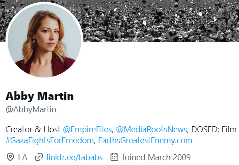 Abby Martin 2023-10-31