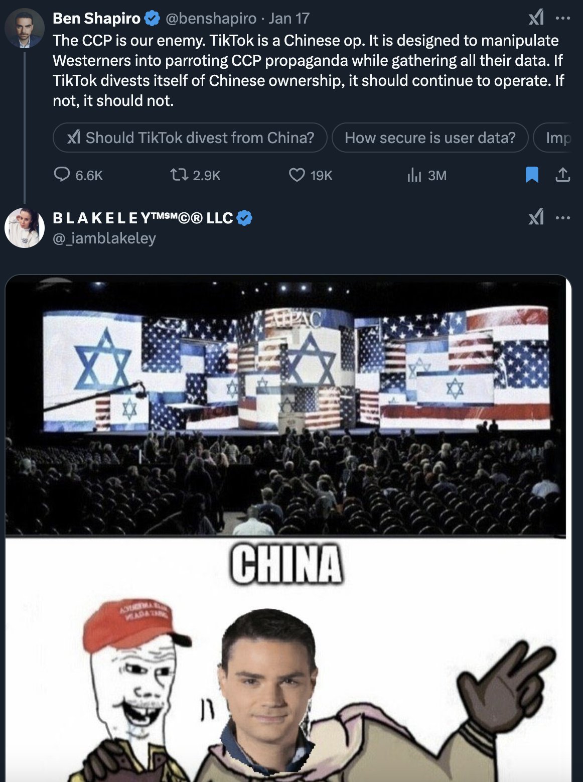 Ben Shapiro Tiktok 2025-01-18 ZkFcY