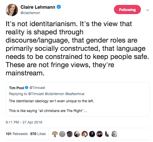 Claire Lehmann sjw 2019-04-27 dvgkh