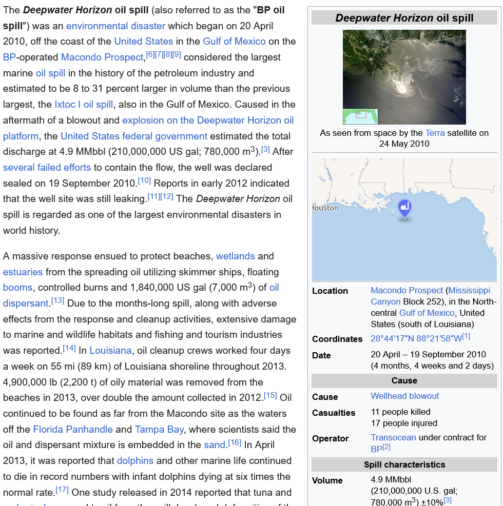 Deepwater Horizon oil spill 2024-09-25