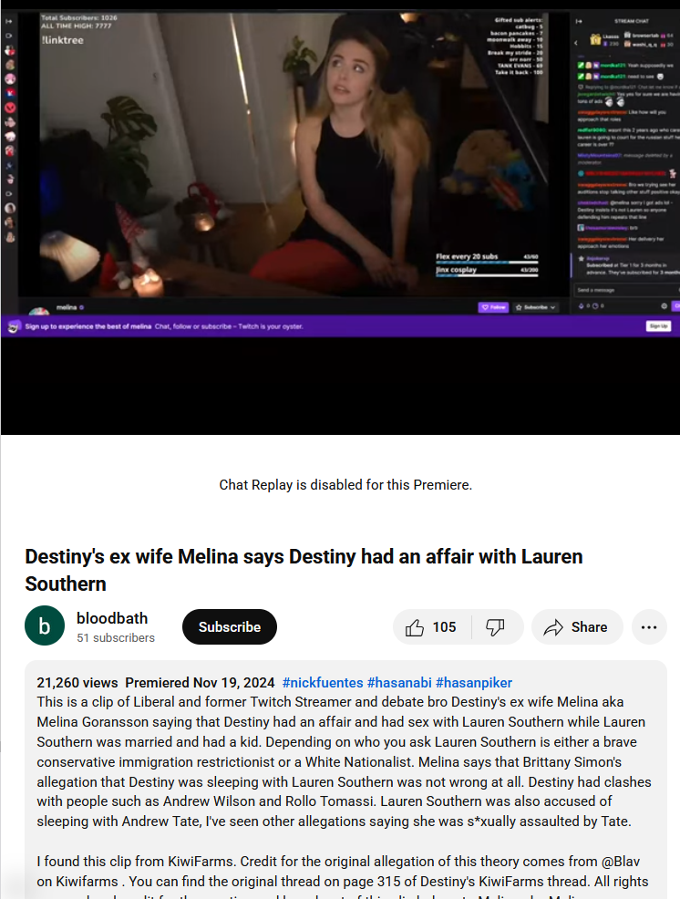 Destiny Melina Lauren Southern 2025-05-09 34991