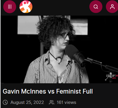 Gavin McInnes vs Feminist 4mmCq