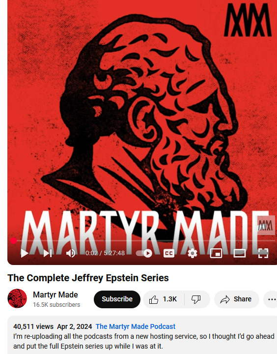 Jeffrey Epstein by Martyr Made 2024 2a334