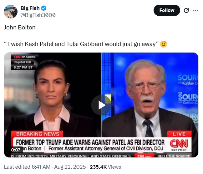 John Bolton 2025-08-22 2066a