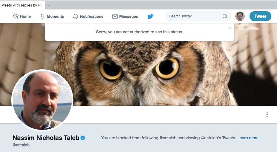 Nassim Nicholas Taleb twitter block 2018-09-02 dab10