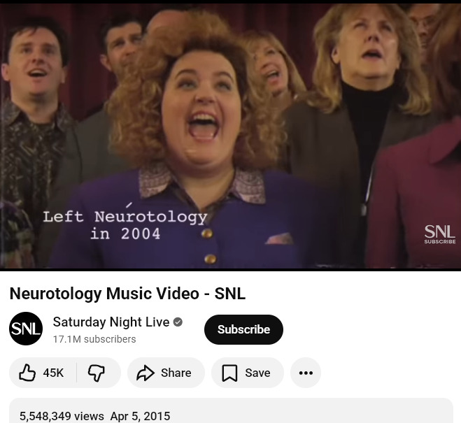 Neurotology Music Video SNL 2026-06-02 20f03