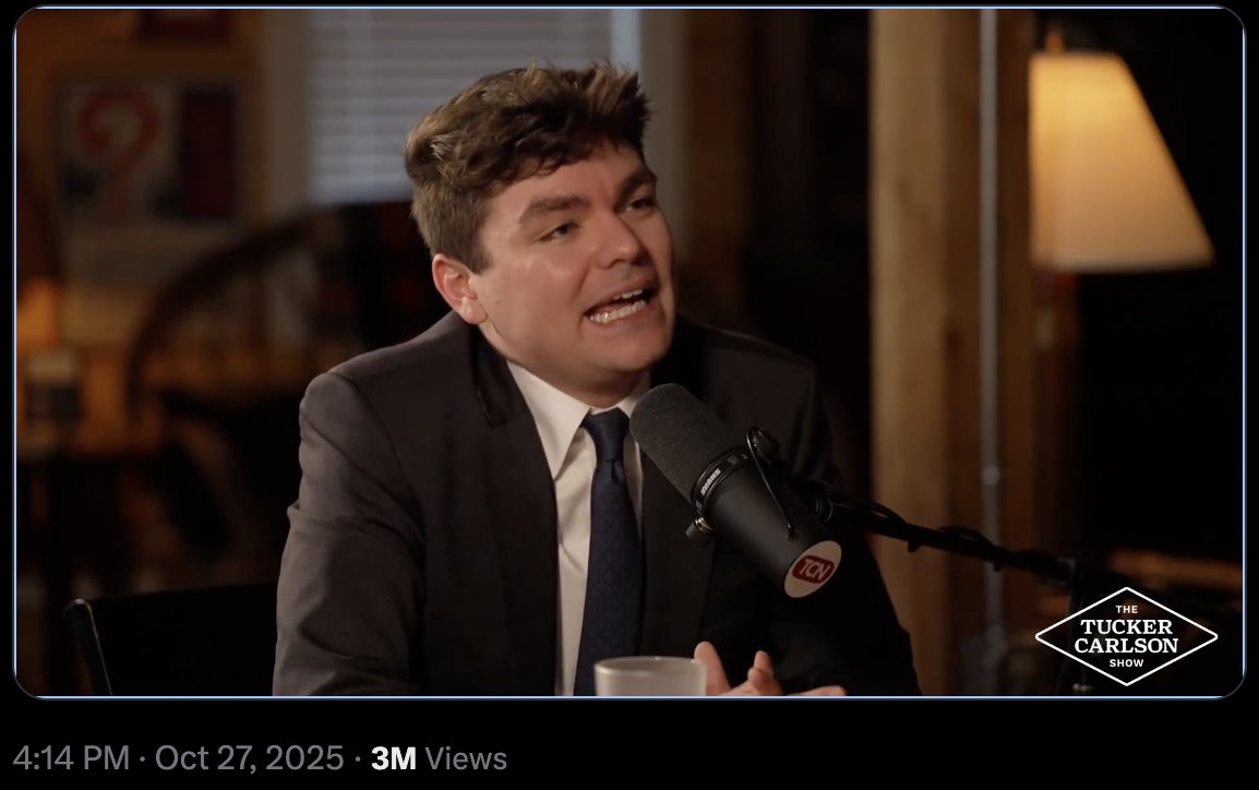 Nick Fuentes 2025-10-27