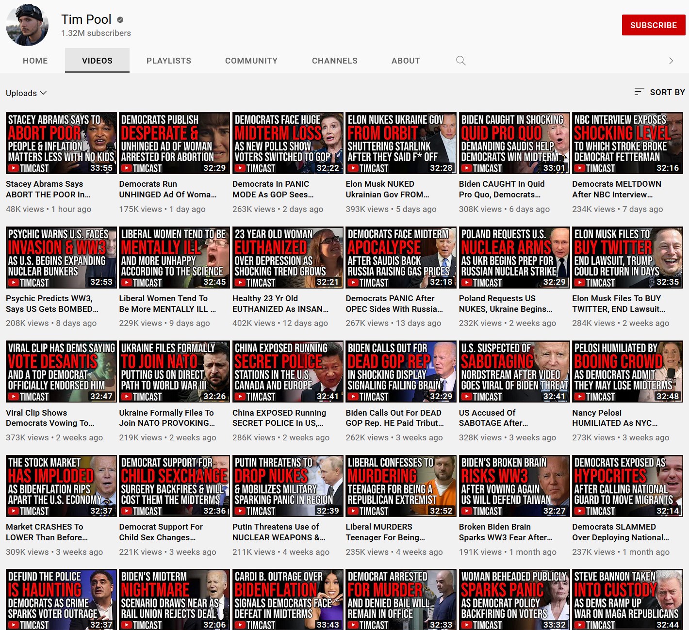 Tim Pool 2022-10-19