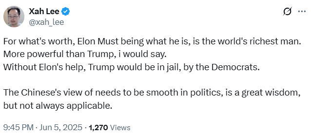 Trum vs Elon Musk 2025-06-06 16457