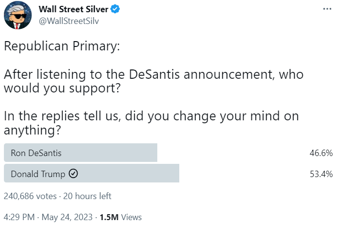 WallStreetSilv trump vs DeSantis 2023-05-24 Tr5xM