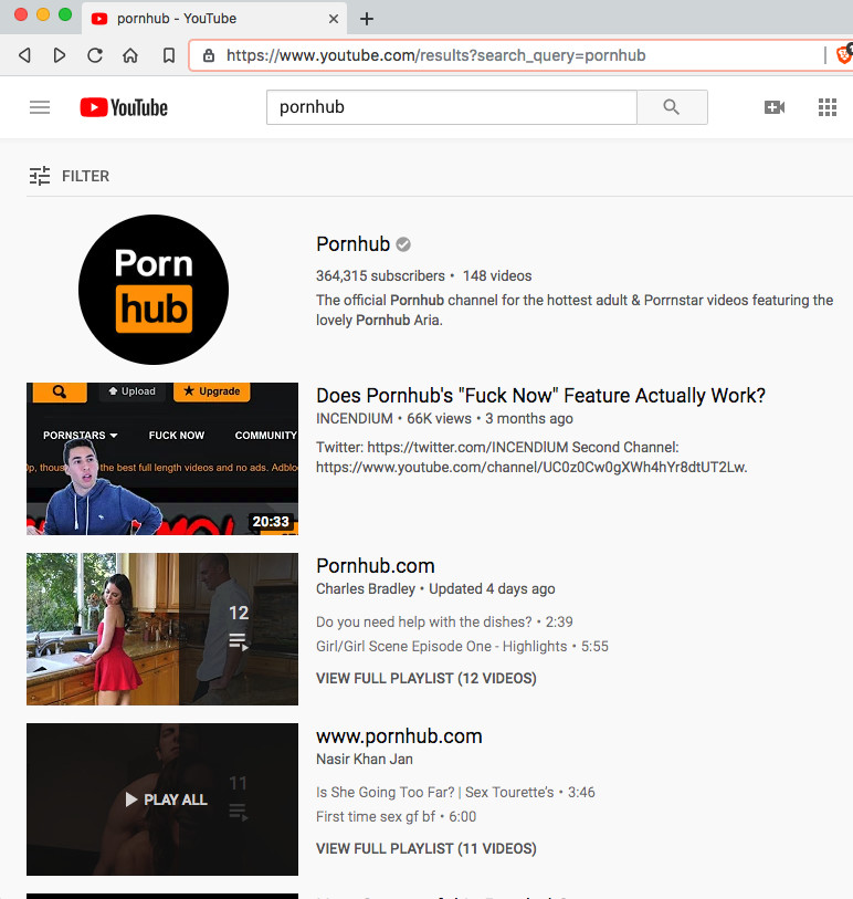 pornhub on YouTube 2019-02-08 43b26