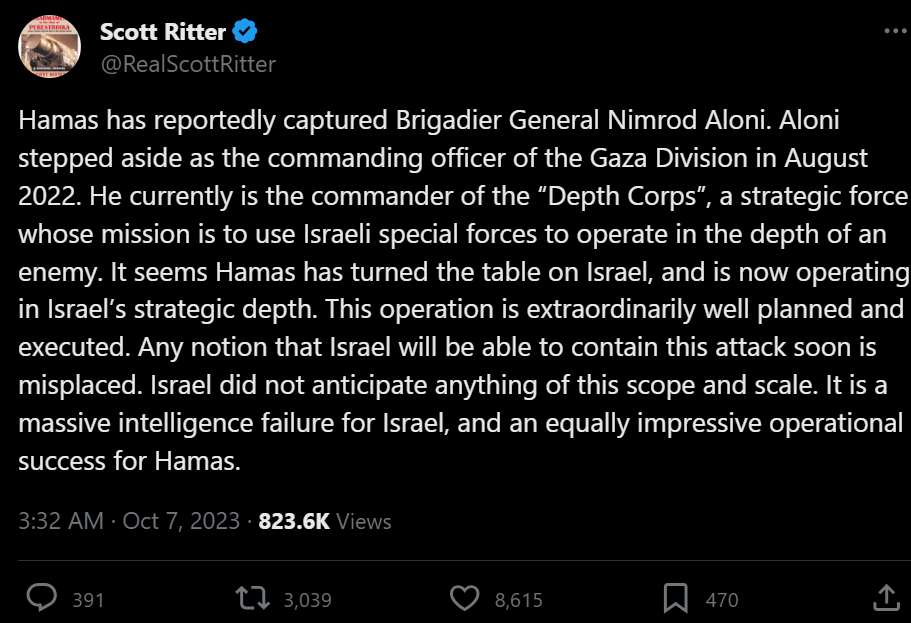 Israel vs Hamas Scott Ritter 2023-10-07 112915