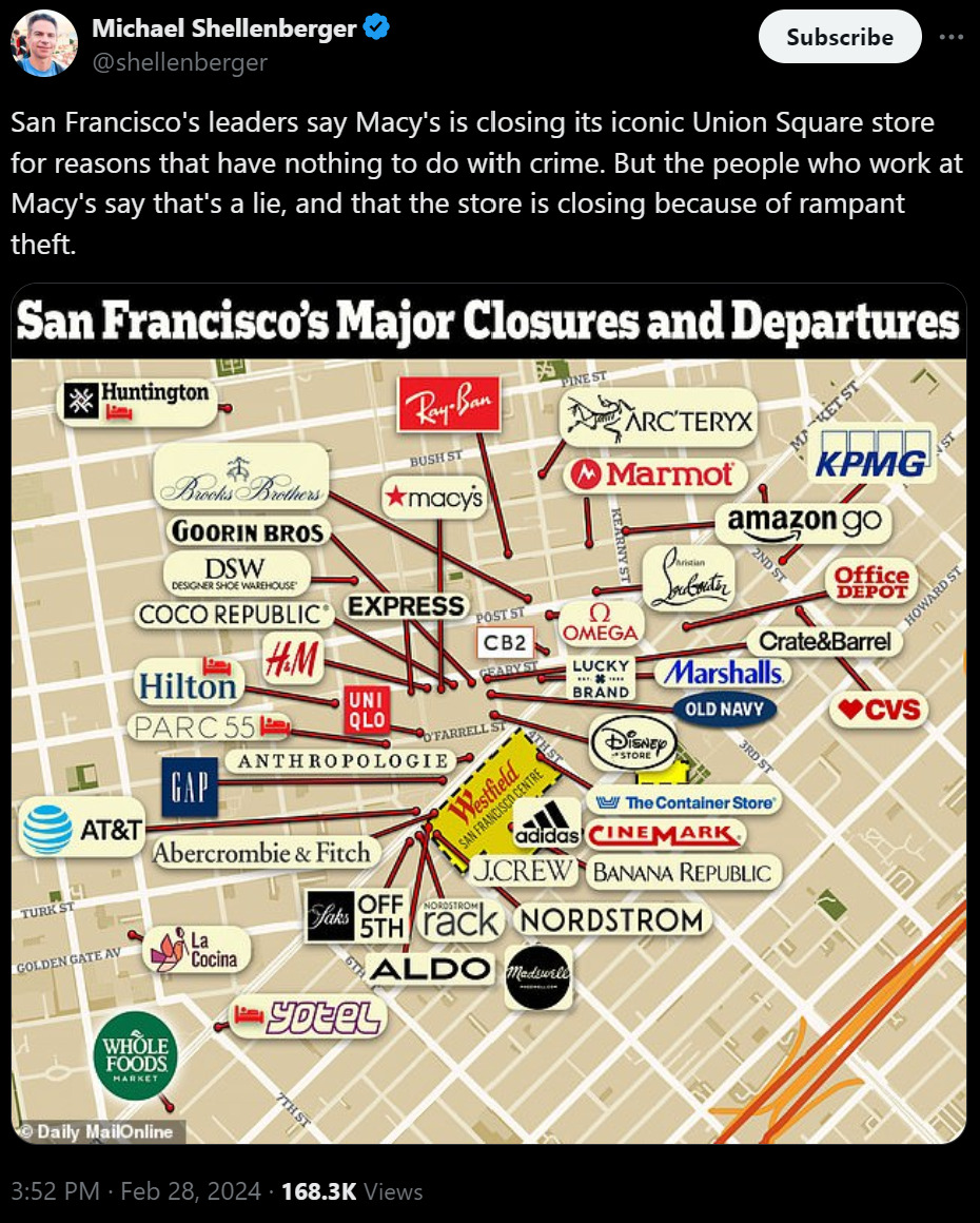 San Francisco collapse 2024-02-28