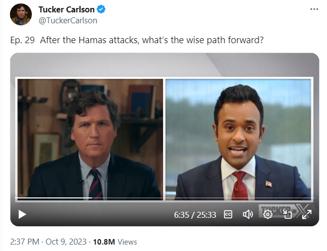 Tucker hamas 2023-10-09 4J8HZ