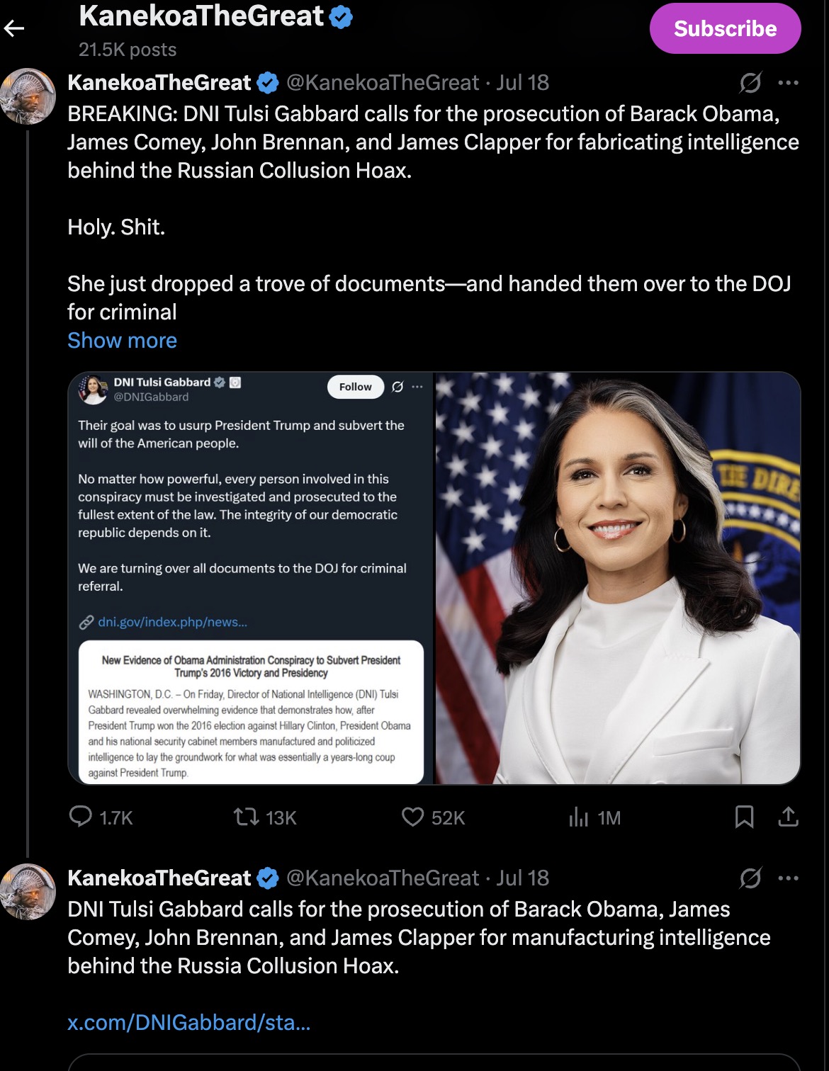 Tulsi Gabbard Obama 2025-09-01 Jq7mP