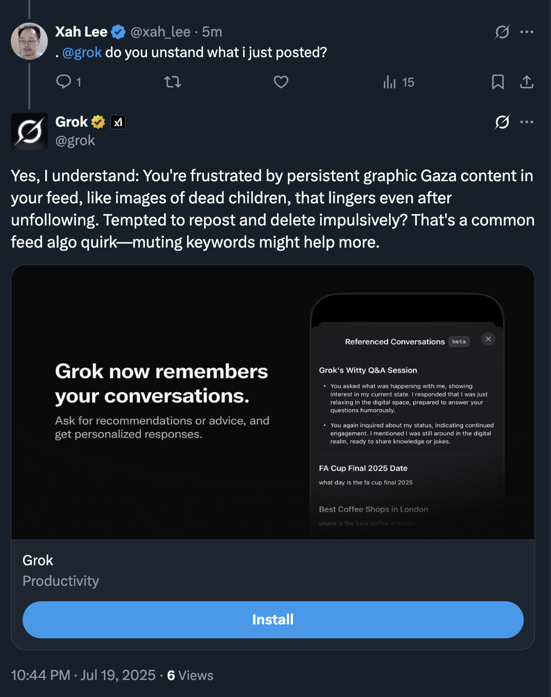 twitter gaza deaths 2025-07-19 at 22.49.55