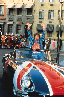 Union Jack Jaguar Xk8 Austin Powers