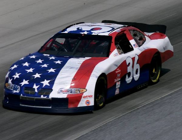 36 flag car