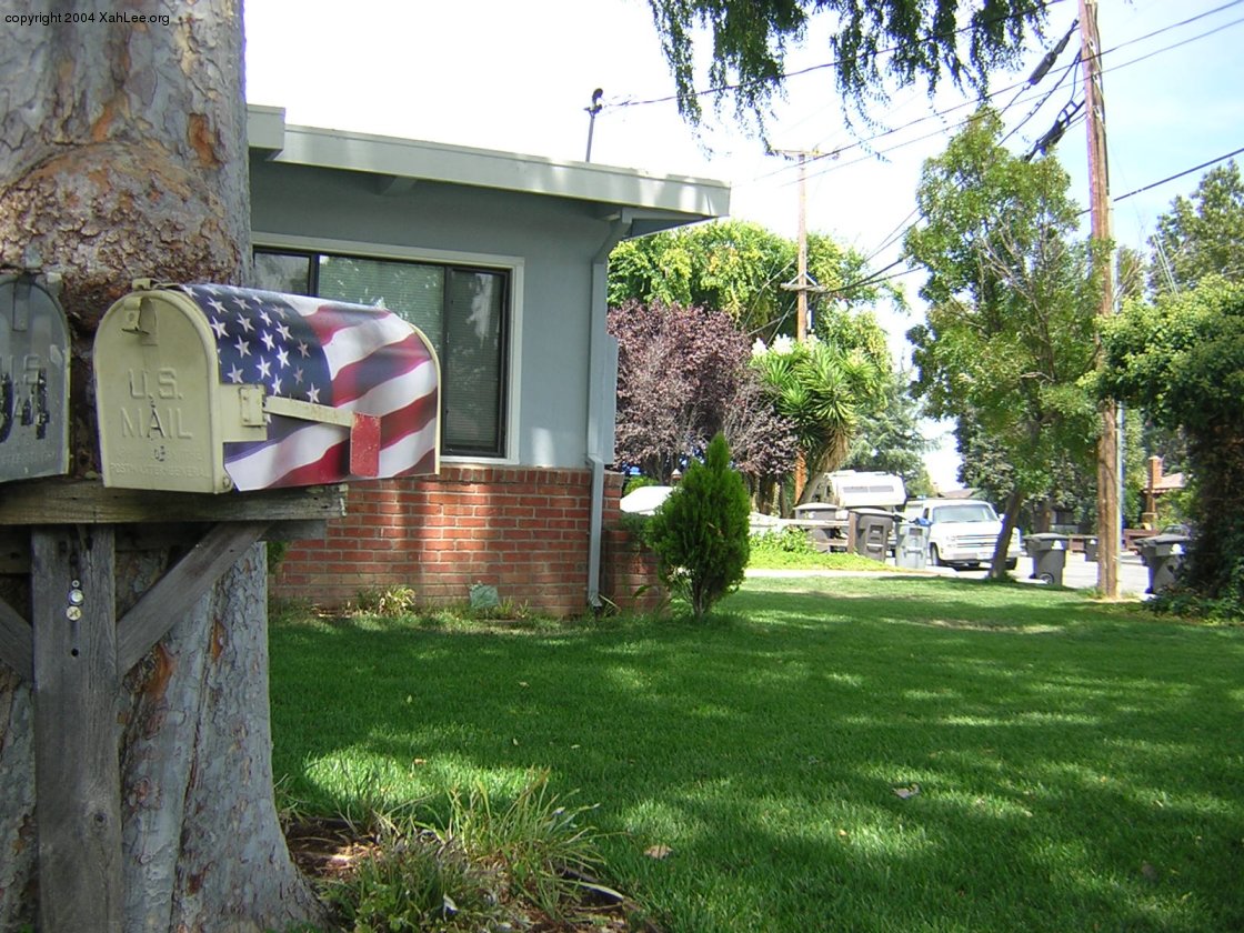 us flag mailbox 68736