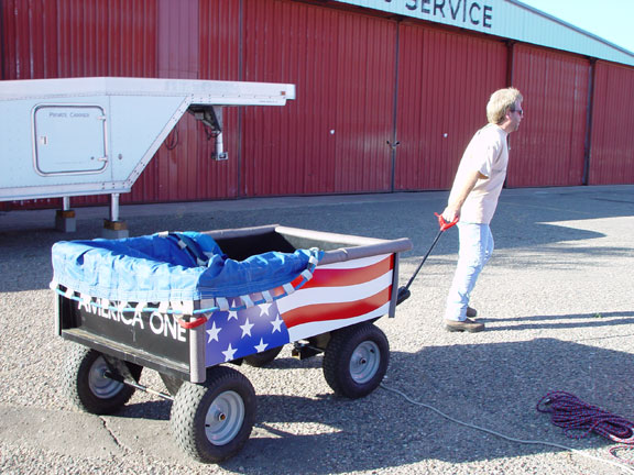 flag cart