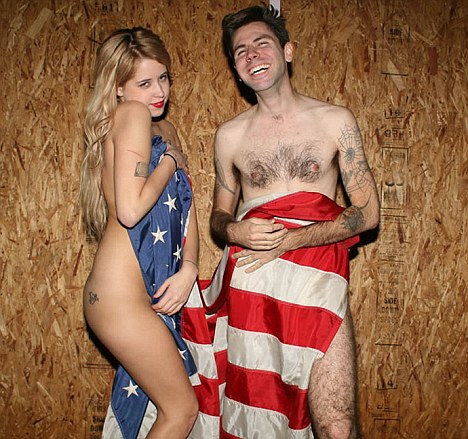 Peaches Geldof and Jonny Makeup