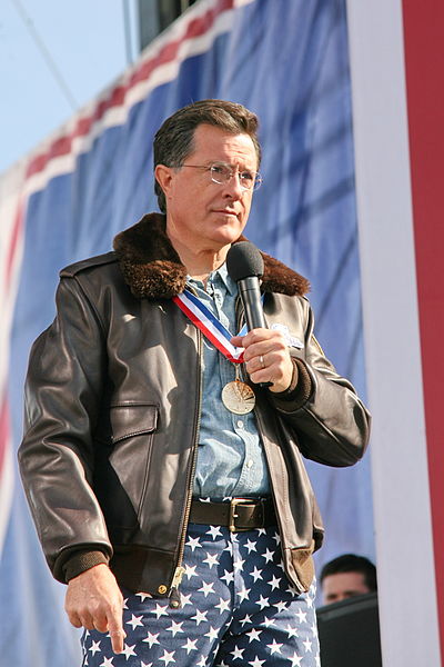 rally to restore sanity  Stephen Colbert