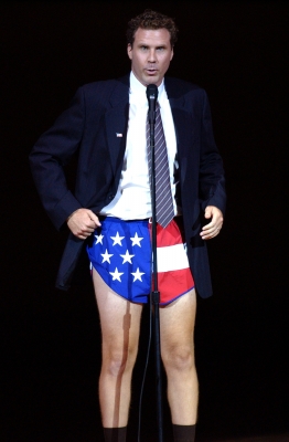 Will Ferrell flag boxer