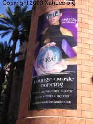 Aladdin's Curve lounge poster