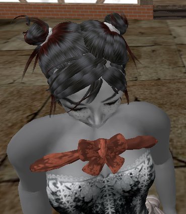 second life double bun hair 2