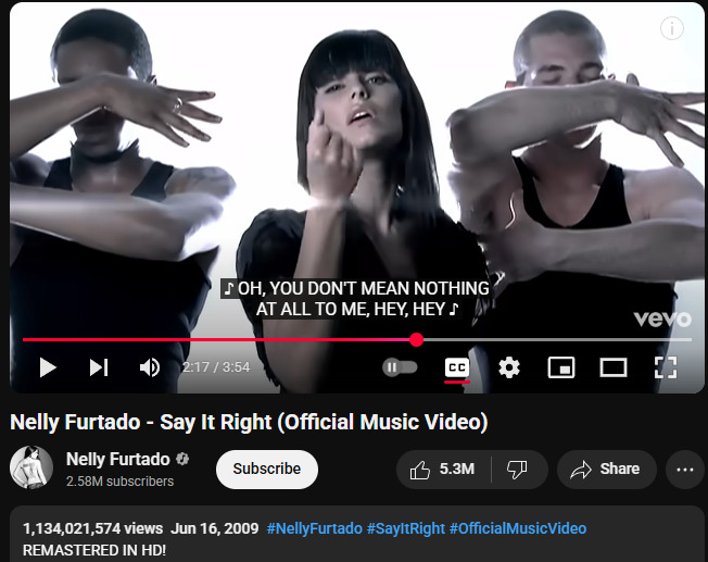 Nelly Furtado - Say It Right tW1vA