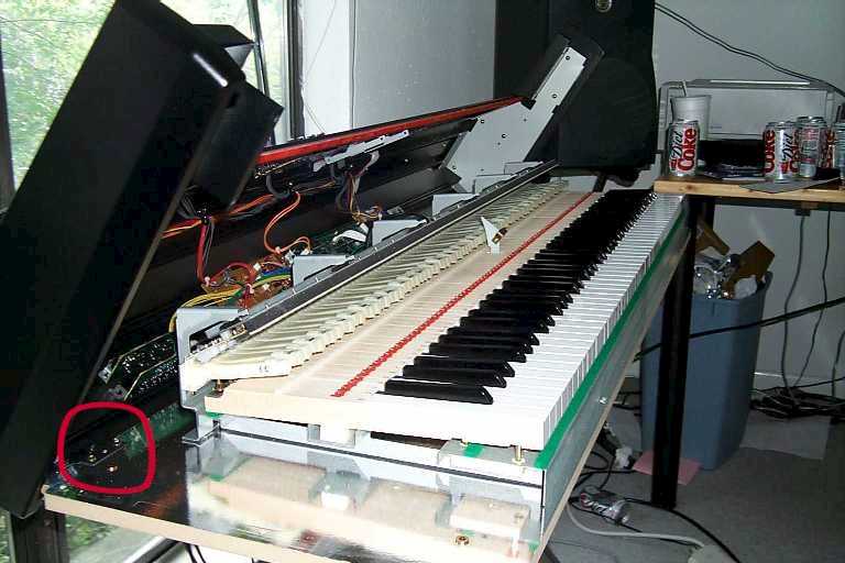 kawai mp9000 sideopen