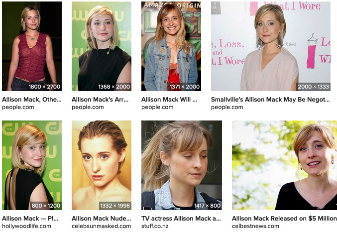 Allison Mack 9Y5vJ