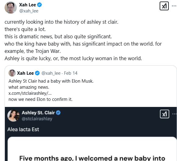 Ashley St Clair Elon Musk 2025-02-16 DYkgt