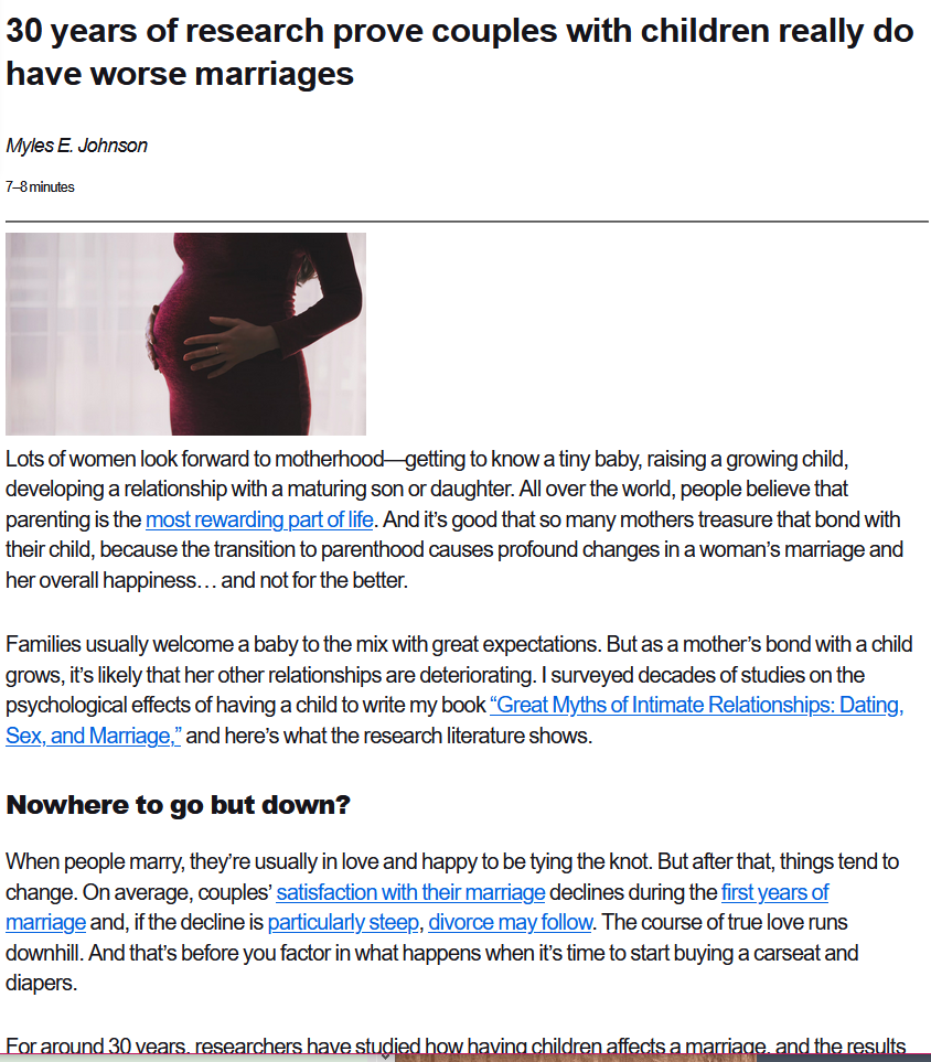 children worse marriages Matthew D Johnson 2025-09-24 19599