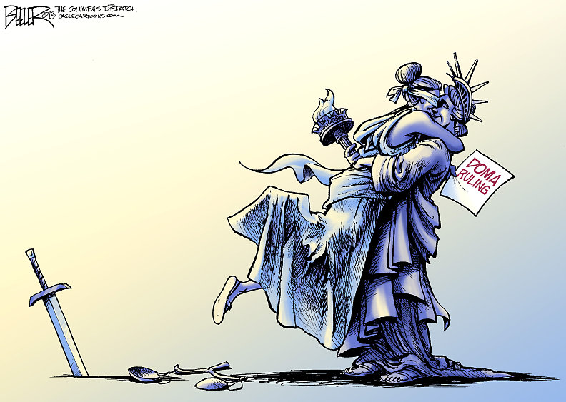 gay marriage ruling cartoon by Nate Beeler 2013-06-26
