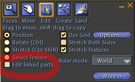 edit linked parts
