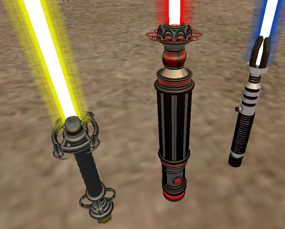 light sabers