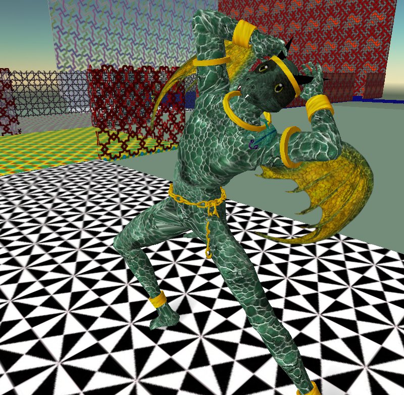 tiling dragon
