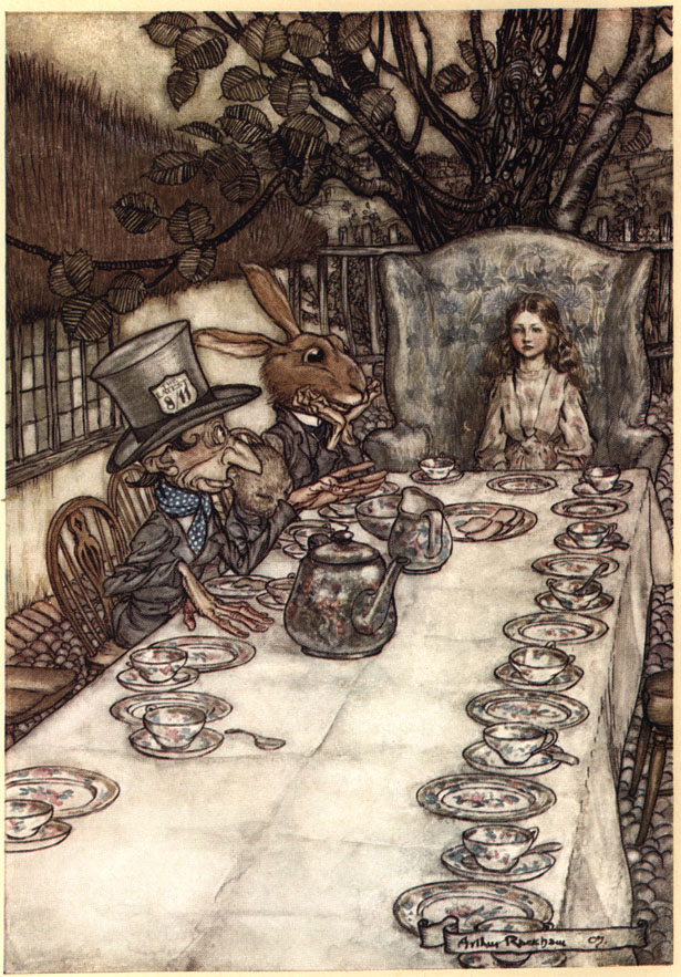 Alice at the Mad Tea Party