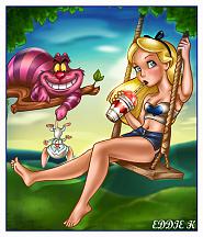 Alice in Wonderland by hop2pop