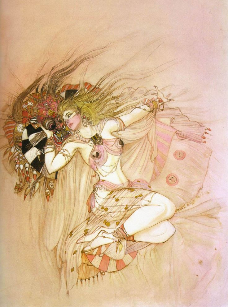 arabian nights dancer Yoshitaka Amano 41021