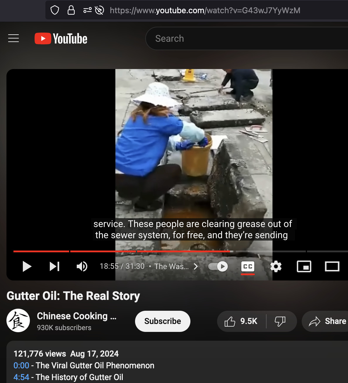 Gutter Oil The Real Story 2024-08-23 sx23t