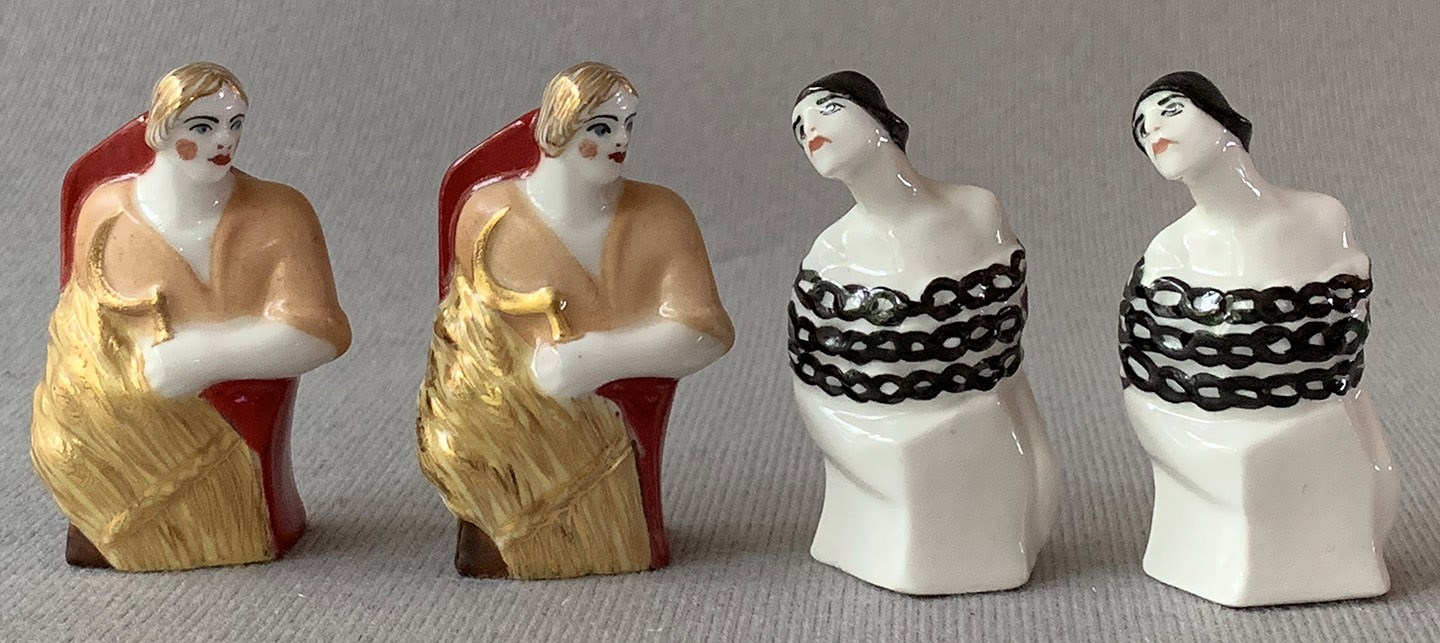 Capitalists vs Communists chess pawns c6aab