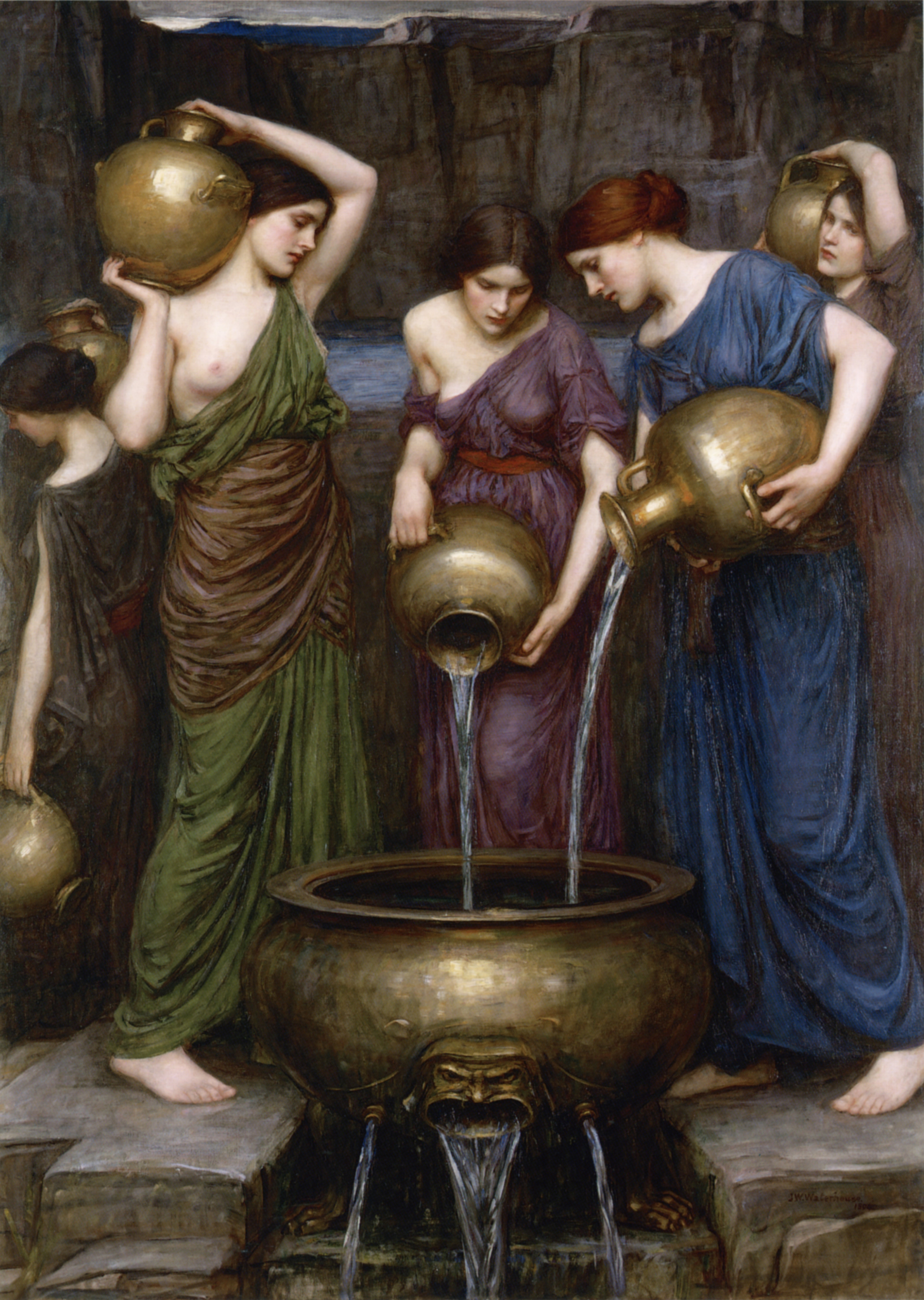 Danaides by John William Waterhouse 1903 72994