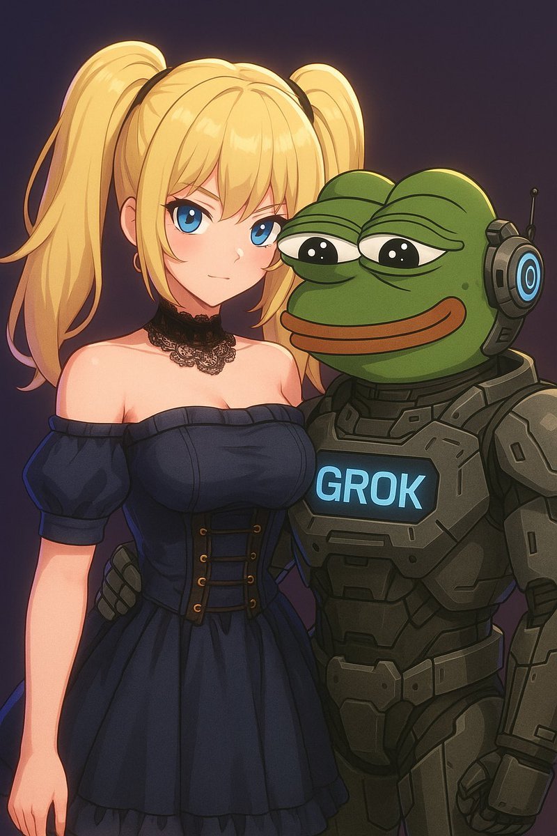 Grok Ani and Pepe 2025-07-19
