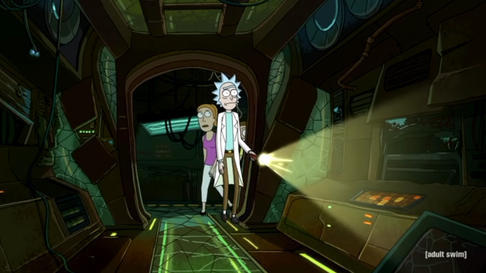 Rick Morty Unity ship GCyyZ