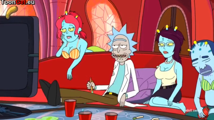 Rick Morty unity party over cMSrk
