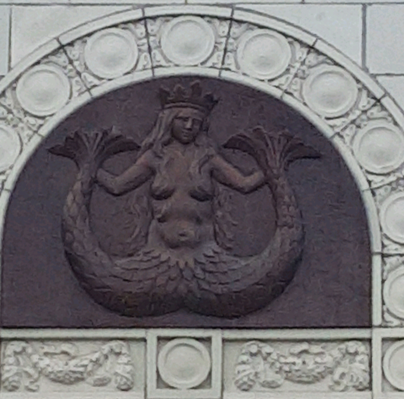 Starbucks relief building
