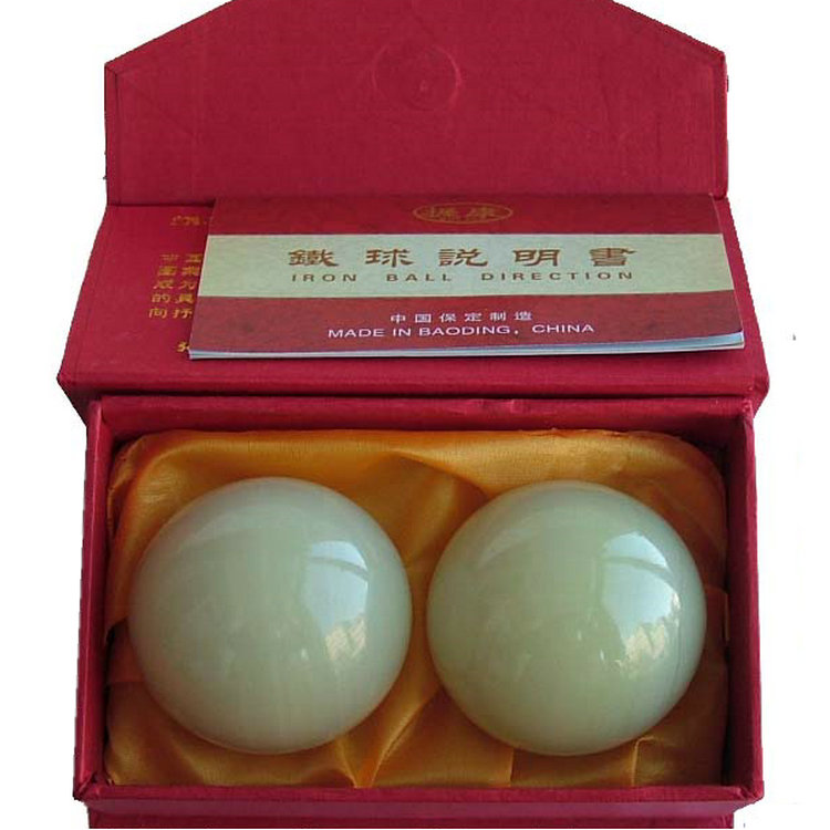 chinese hand exercise balls jade 02522